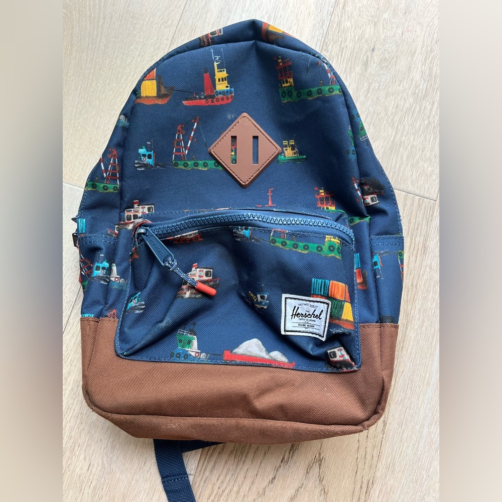 Herschel toddler tug boat backpack